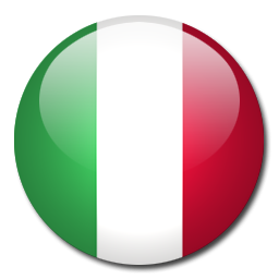 Button Flag Italy